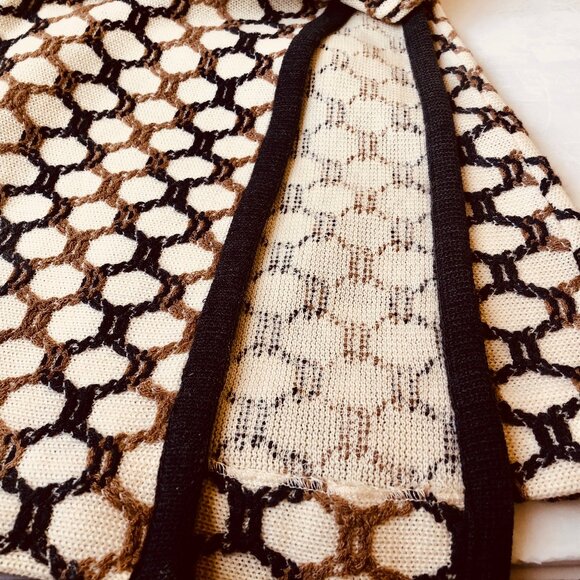 Dalton Vintage 70's Maxi Skirt 100% Wool Deep Side Slit - Picture 13 of 16